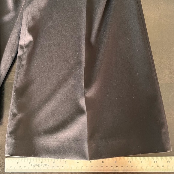 BCBGMAXAzria Wide Leg Capri Trousers in Black - Picture 7 of 7